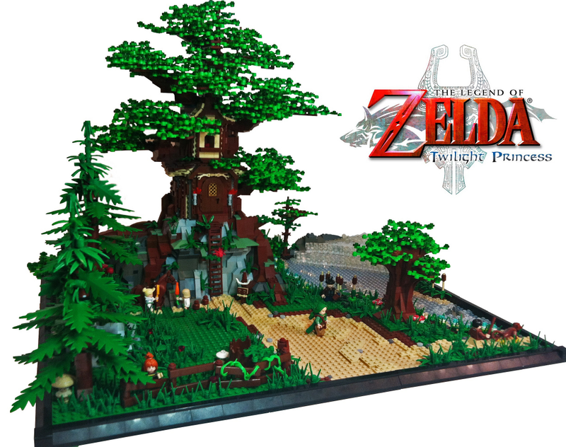 Illustration for article titled Big-Ass Zelda Castle Is The LEGO We Deserve, But Will Never Get